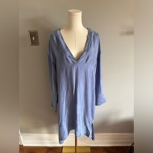 Zara blue tunic